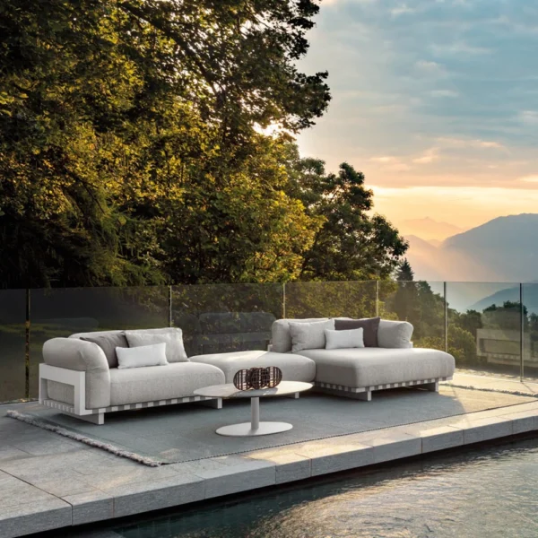 Argo Alu 3-seater sofa
