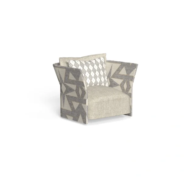 Cliff Fabric Lounge Armchair