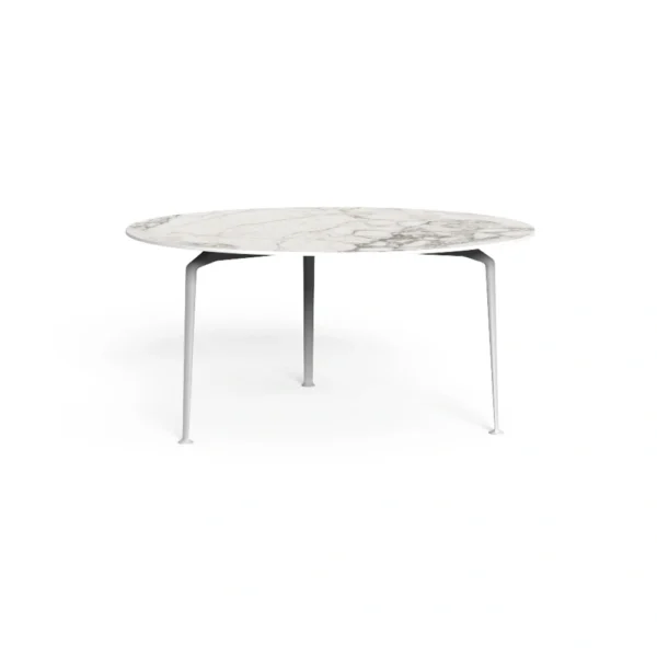 Cruise alu round Dining table