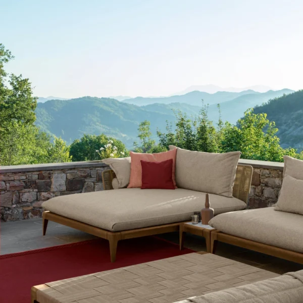 Cruise//Teak Modular Sofa - Image 5
