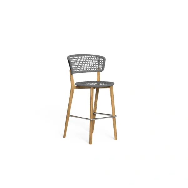 Moon Teak Bar Stool