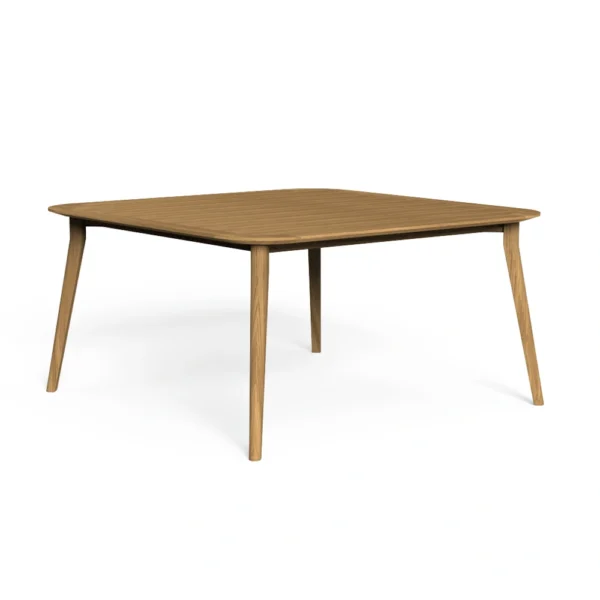 Moon Teak squared dining table