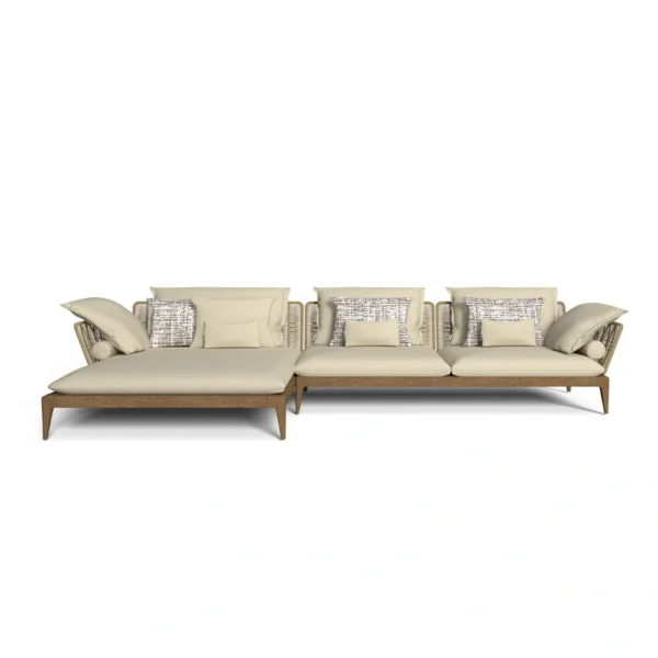 Cruise Teak Modular Sofa