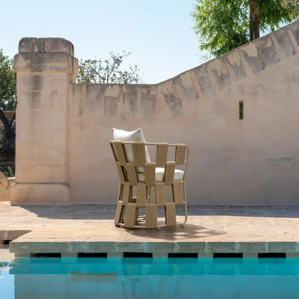 Scacco Dining armchair - Image 3