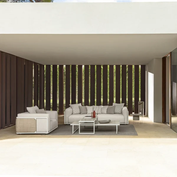 Tressé Modular Sofa 3 - Tressé Modular Sofa 2 - Tressé Modular Sofa 6- Tressé Sofa 3 seats 4 - Tressé Large Coffee Table 3 - Tressé Living Armchair 2