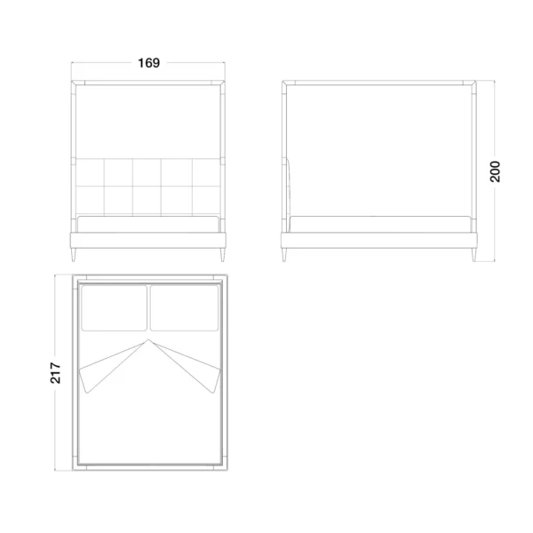 Blue Moon Bed With Canopy - Image 4
