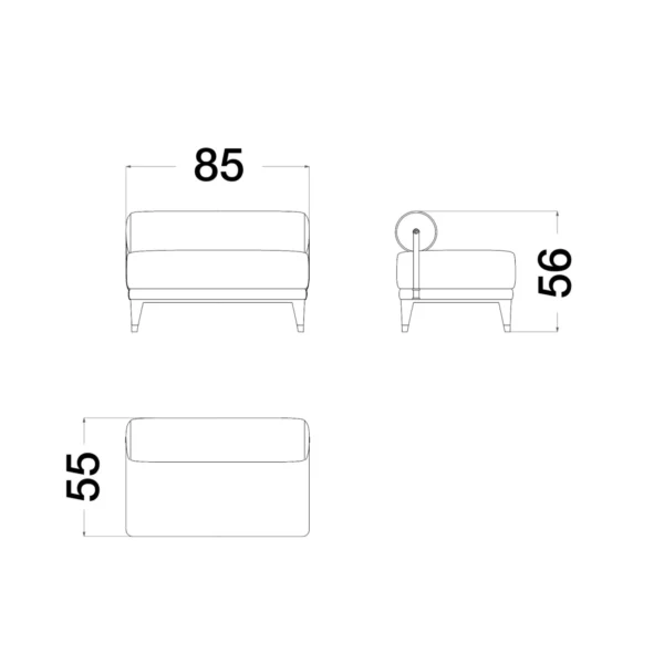 Blue Moon Bench - Image 4