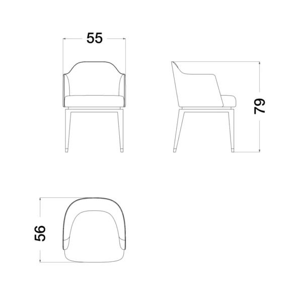 Blue Moon Chair - Image 4