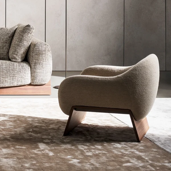 Boolean armchair poltrone