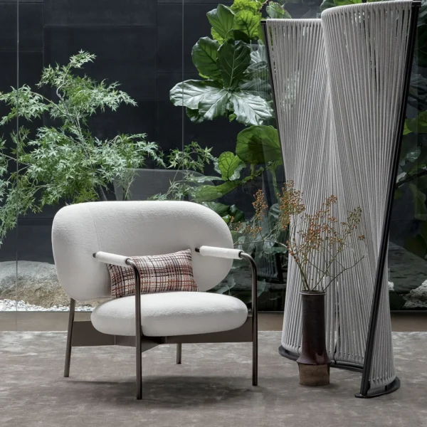 Cross lounge chair - Image 6