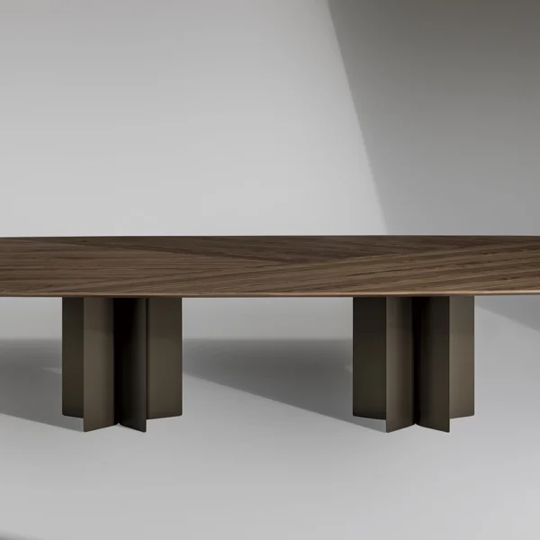 Geometric Table, Geometric Table Wood - Image 7