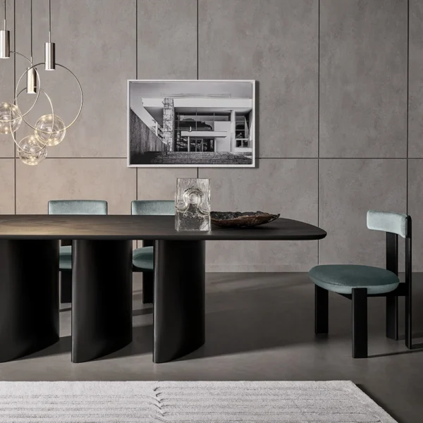 Louver Table, Louver Table Wood - Image 6