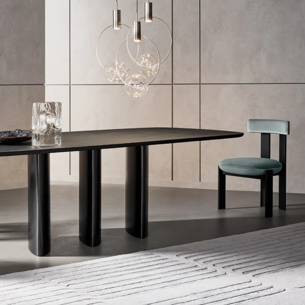 Louver Table, Louver Table Wood - Image 5