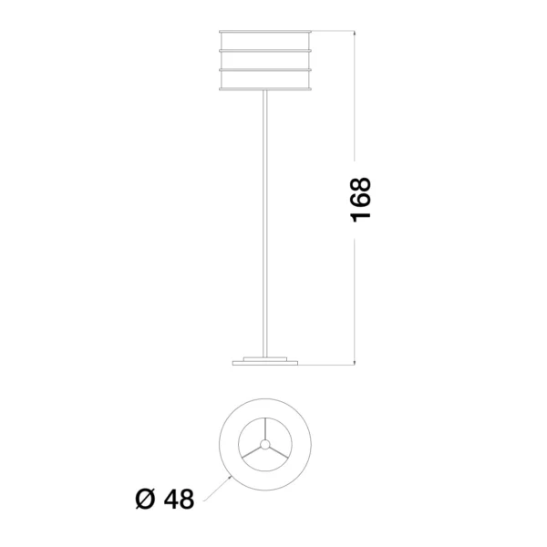 Cocoon Floor Lamp - Image 3