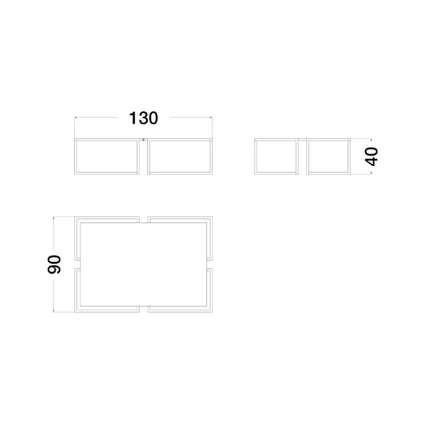 Cocoon Large Coffee Table - Image 3