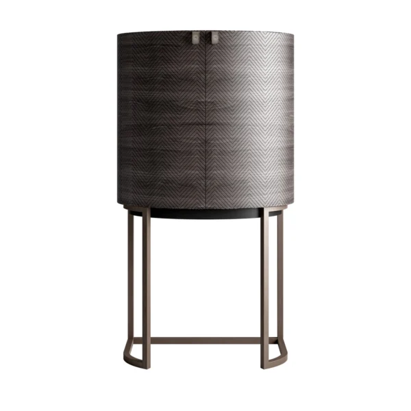 Dragonfly Curved Bar Cabinet