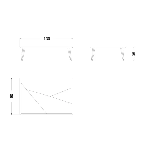 Eclipse Large Coffee Table - Image 4