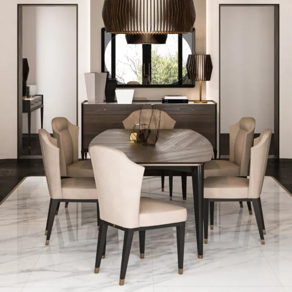 Eclipse Rectangular Dining Table - Image 4