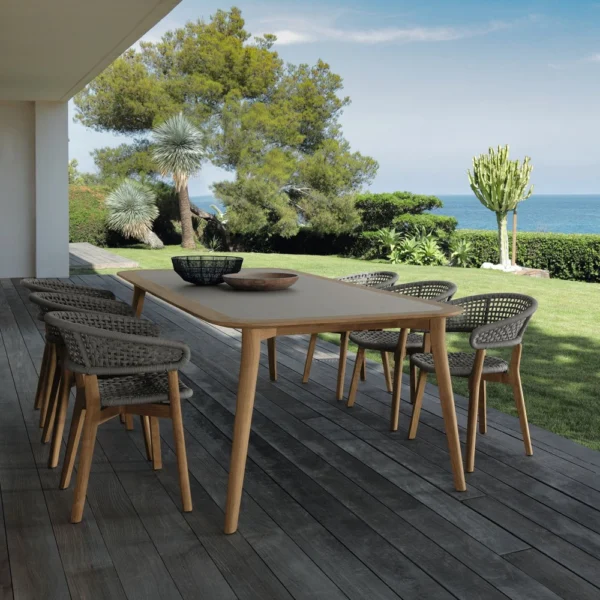 Moon//Teak Dining Armchair - Image 4