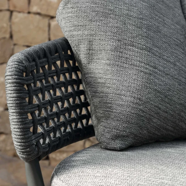 Moon//Alu Two-seater Sofa - Image 4