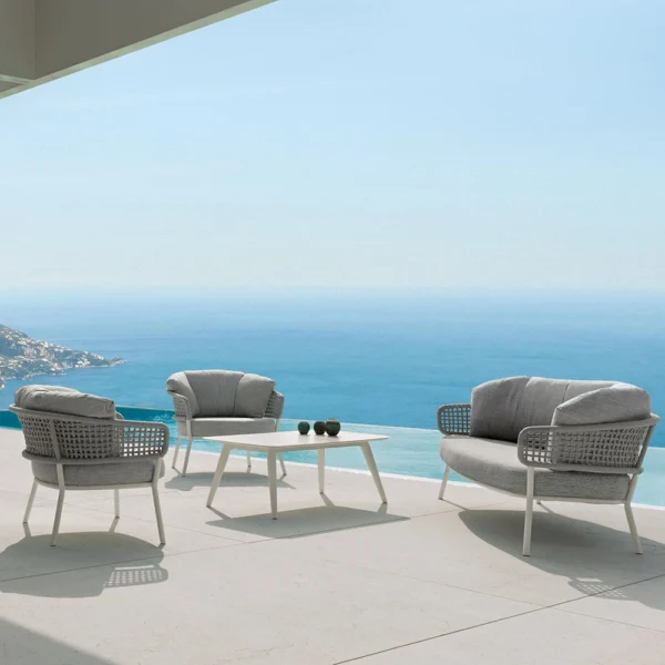 Moon//Alu Two-seater Sofa - Image 2