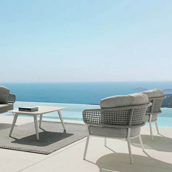 Moon//Alu Two-seater Sofa - Image 3