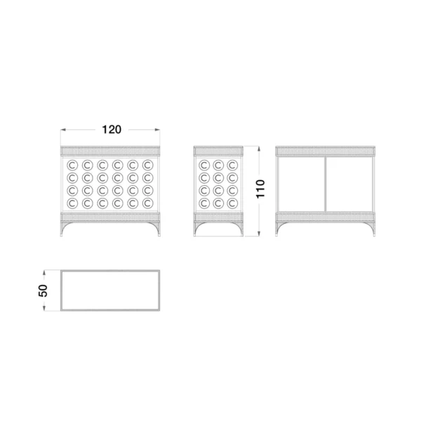 Outdoor Bar Cabinet - Image 3