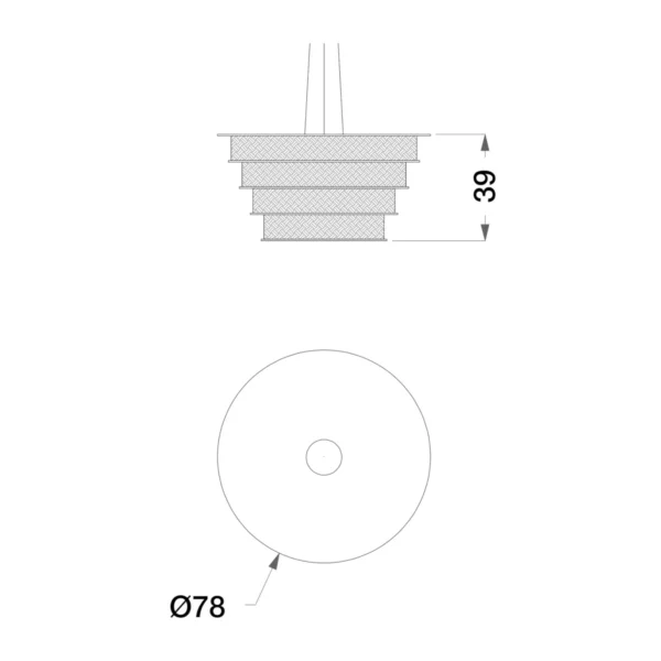 Outdoor Medium Chandelier - Image 4