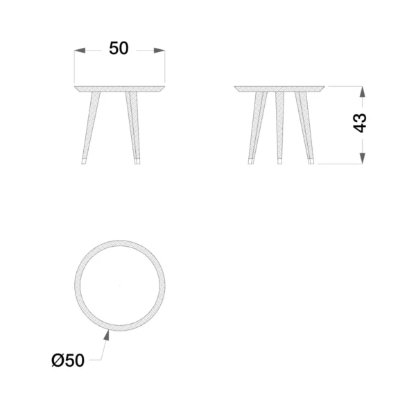 Outdoor Medium Table - Image 4