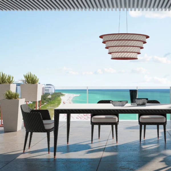 Outdoor Rectangular Dining Table - Image 2