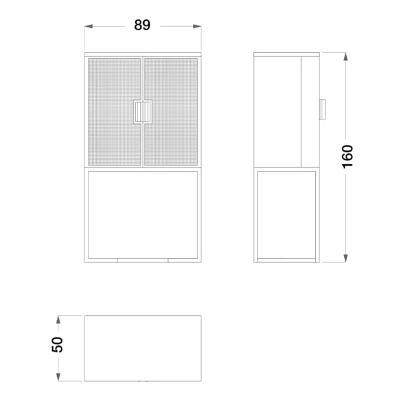 Sesto Senso Bar Cabinet - Image 3