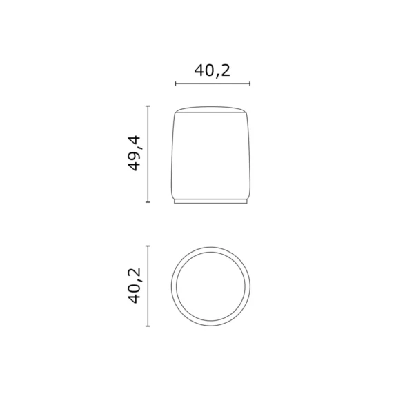 Shapes Aline Pouf CPRN Homood - Image 8