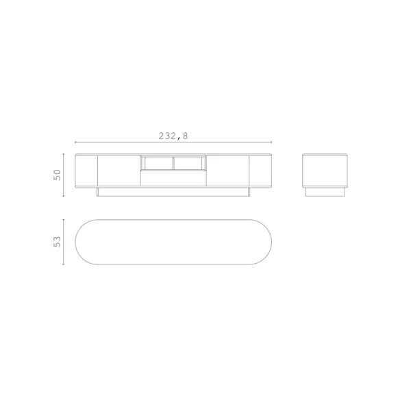 Shapes Irving TV Cabinet - Image 4