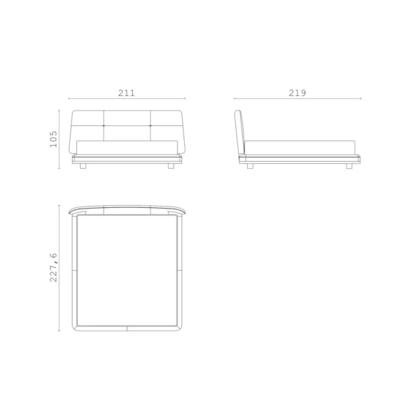 Shapes Jackie Bed - Image 4