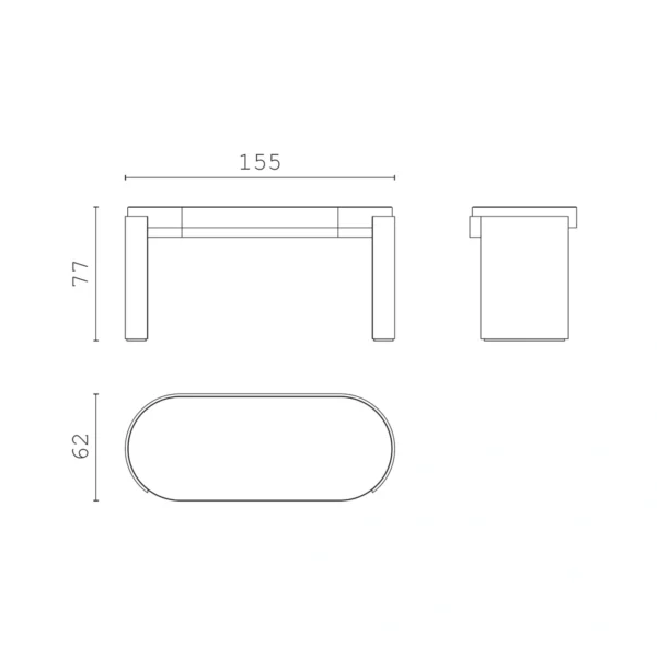 Shapes Jim Desk - Image 3