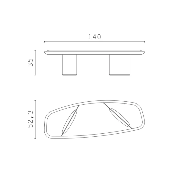 Shapes Kigali Coffee Table - Image 3