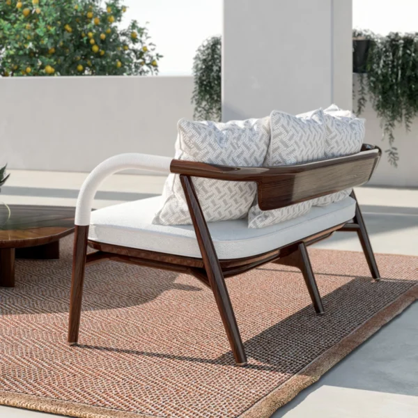 Shapes Outdoor Jiselle Love Seat - Image 4