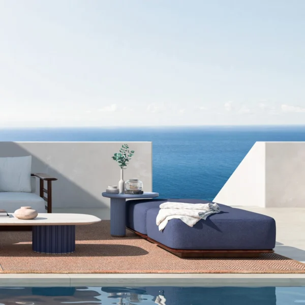 Shapes Outdoor Pedro Pouf - Image 3