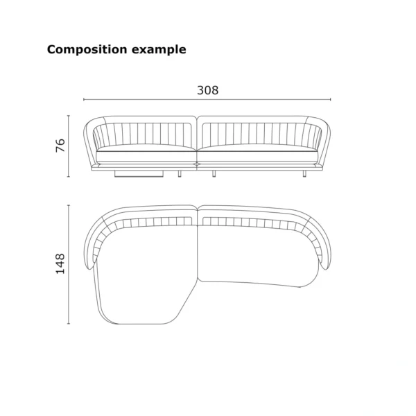 Shapes Pierre Modular Sofa - Image 4