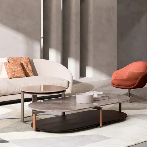 Shapes York Oval Coffee Table - Image 4