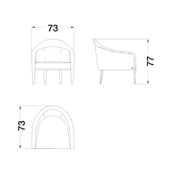 Starlight Occasional Armchair - Image 4