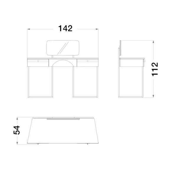 Starlight Vanity Table - Image 5