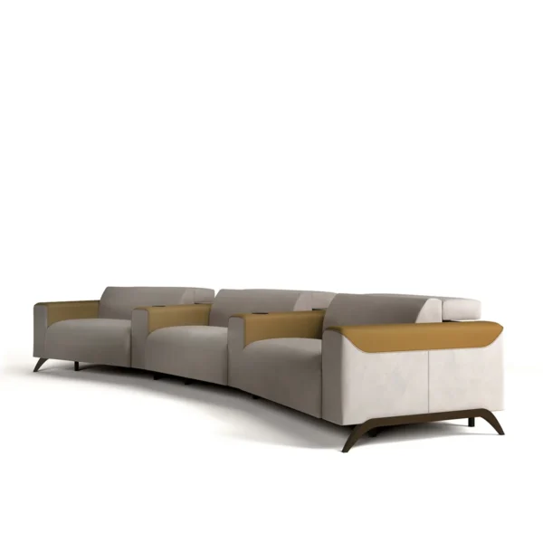 Atlanta curved sofa