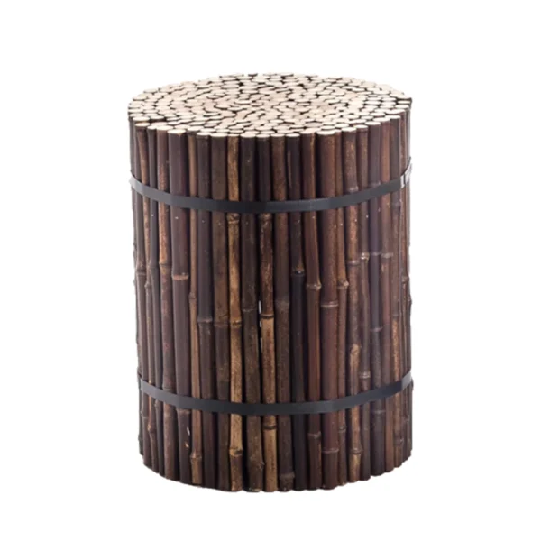 Black side table