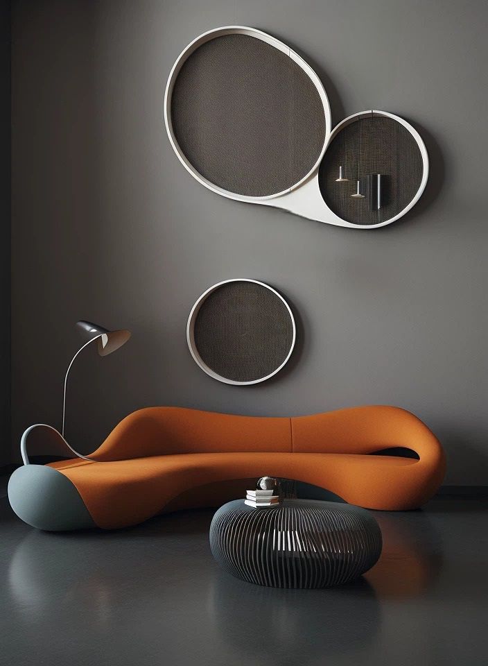 Art deco sofa
