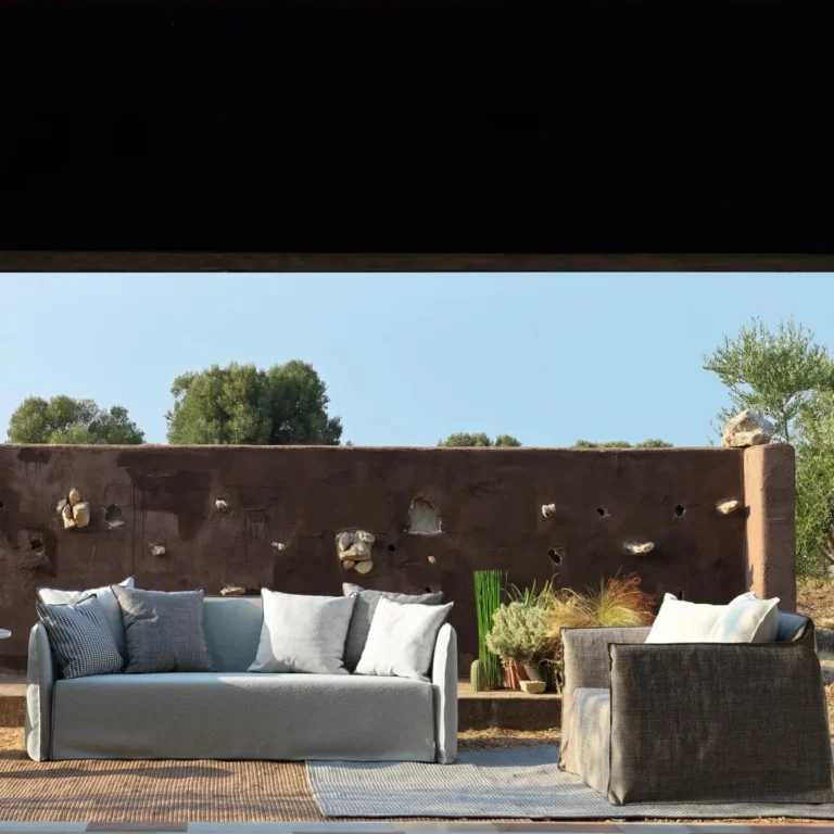 The Skirted Sofa: Where Quiet Luxury Meets Soft Architecture 1 skirted sofa